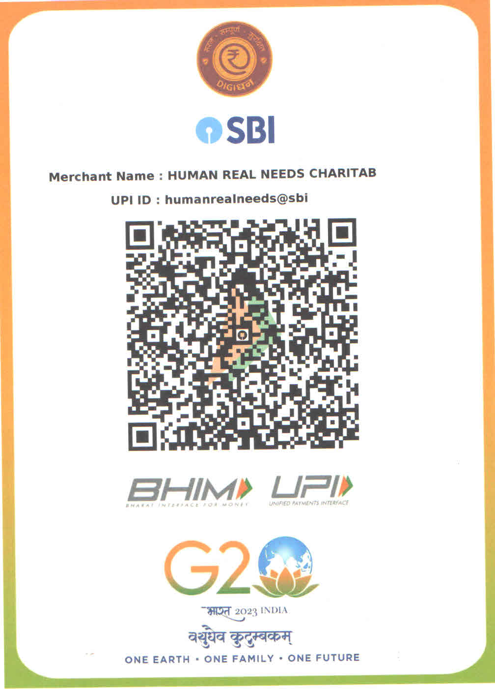 Donation QR Code